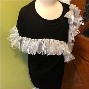 Cq by Cq Caribbean Queen one arm cold shoulder